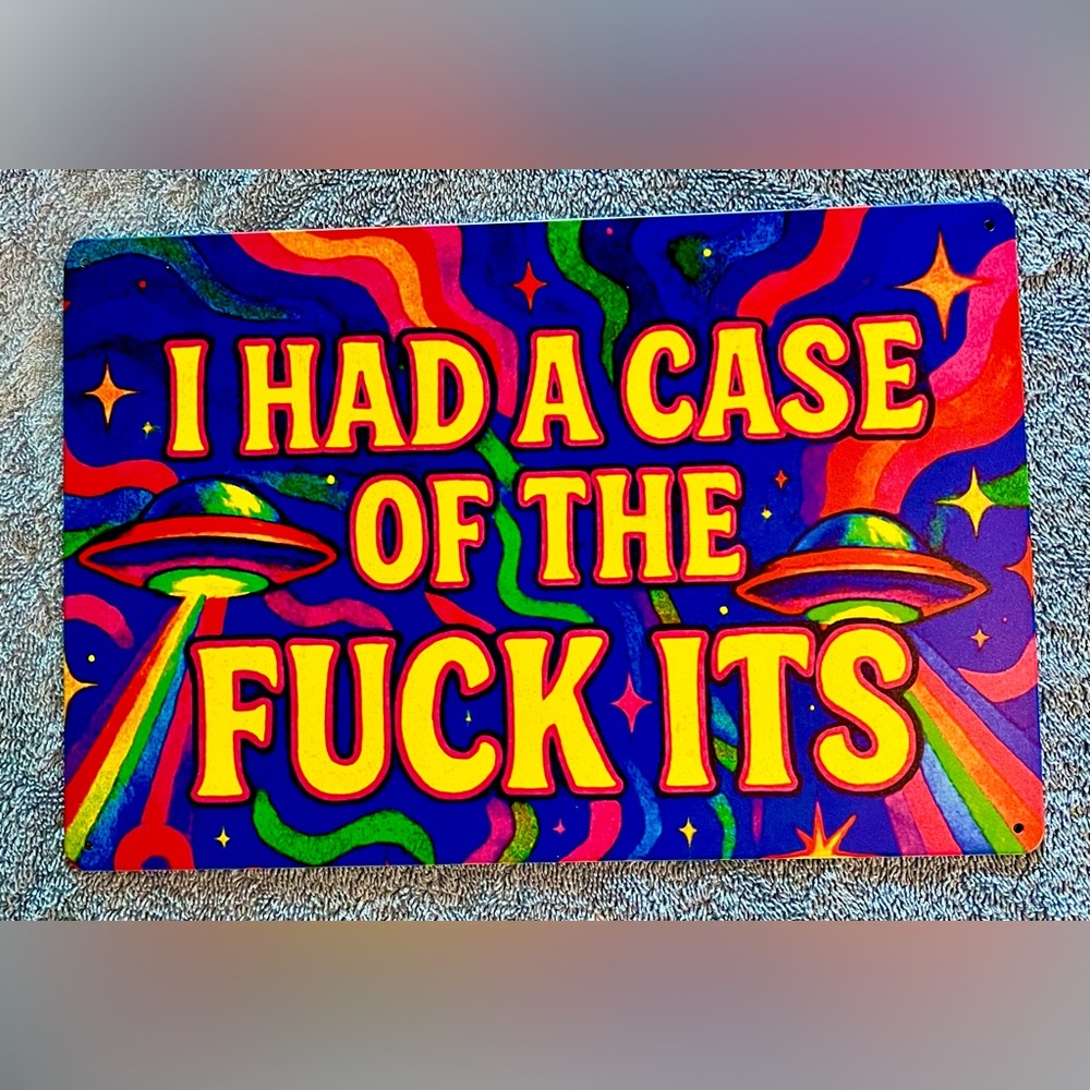 Handmade & Designed Single Sided Metal Sign